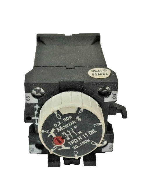 *New no Box* MOELLER TPD11DIL CONVERTIBLE Pneumatic TIMER Module drop-out delay