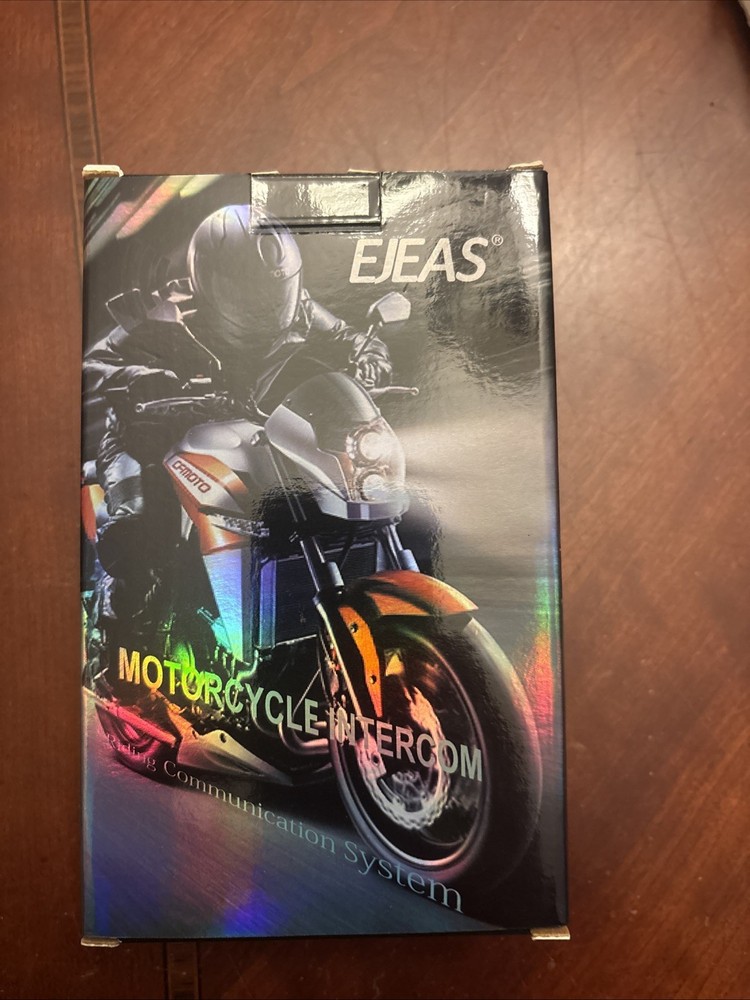 EJEAS V4 Plus 4 Riders Motorcycle Helmet BT Intercom Headset Wireless