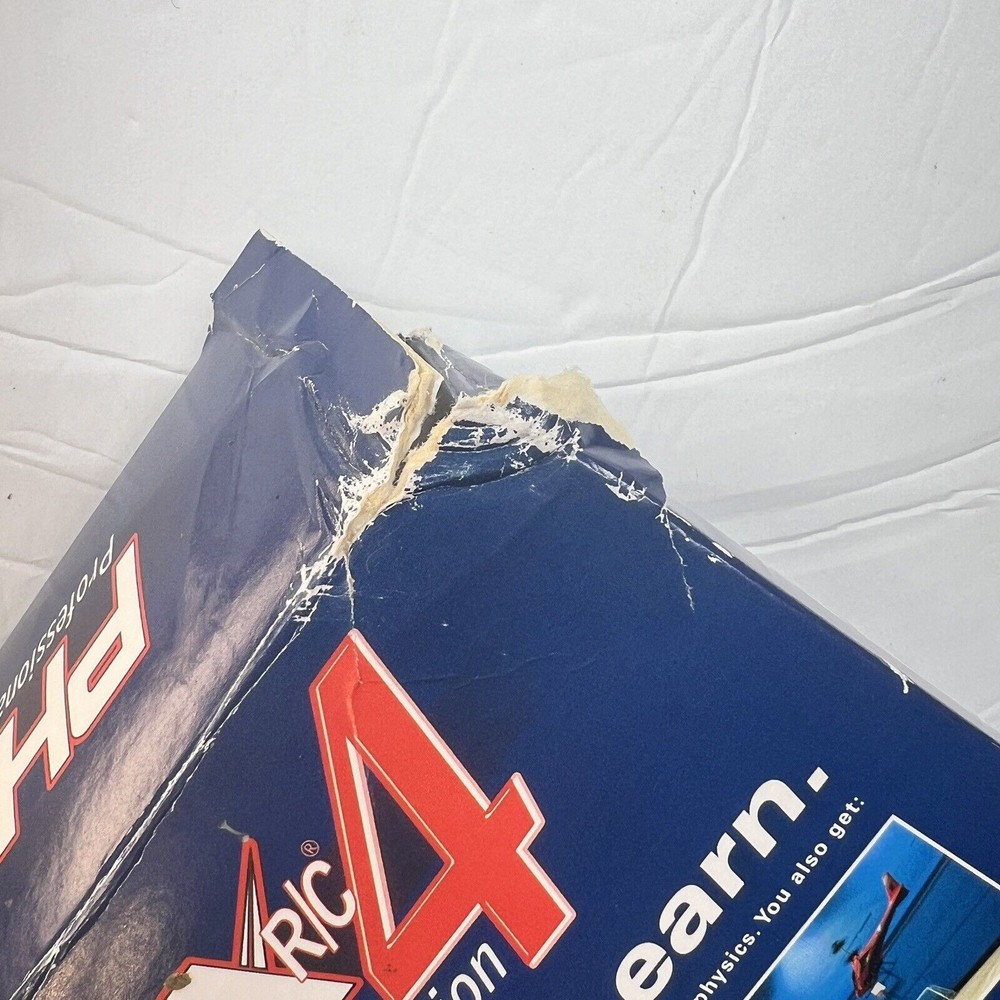 Phoenix R/C 4 Professional RC Flight Simulation 2012 EMPTY BOX ONLY DAMAGED PICS
