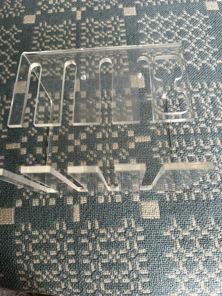 Vtg.robot Coupe Lucite Blade Disc Holder