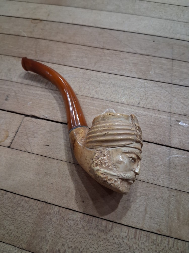 Vintage Turkish Sultan Meerschaum Pipe