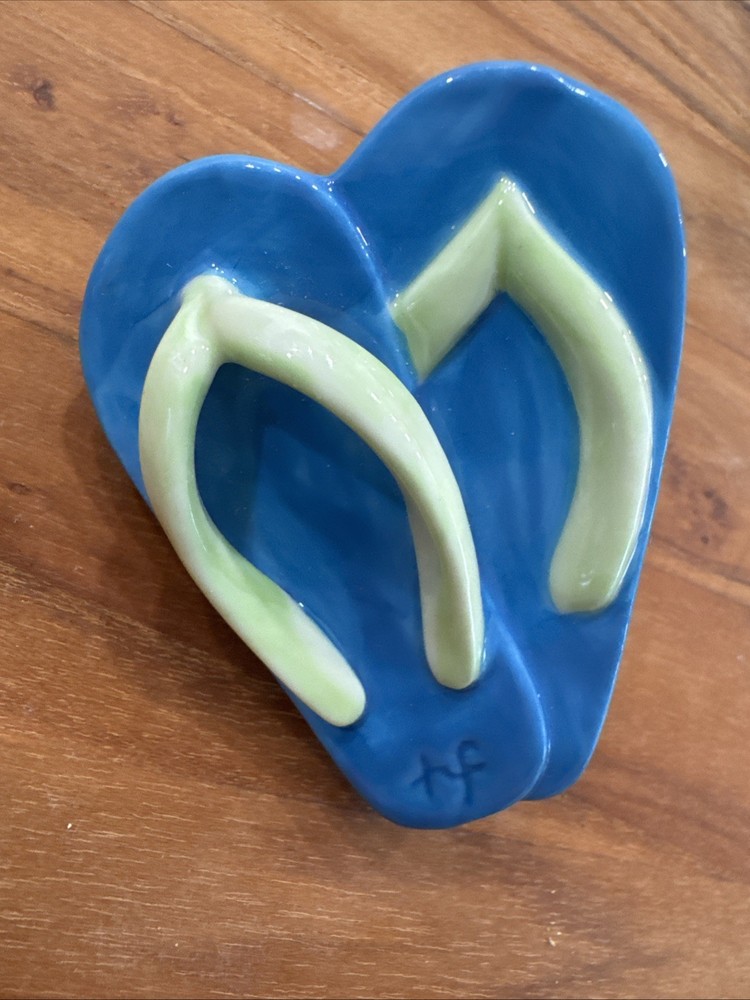 NORA FLEMING SUNNING AND FUNNING FLIP FLOP MINI A156