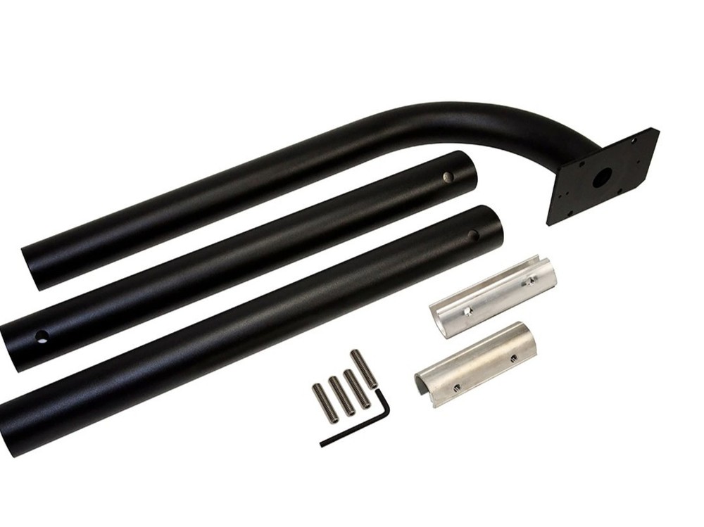 Mighty Mule FM100 Keypad/ Intercom Mounting Post - Black - New Open Box