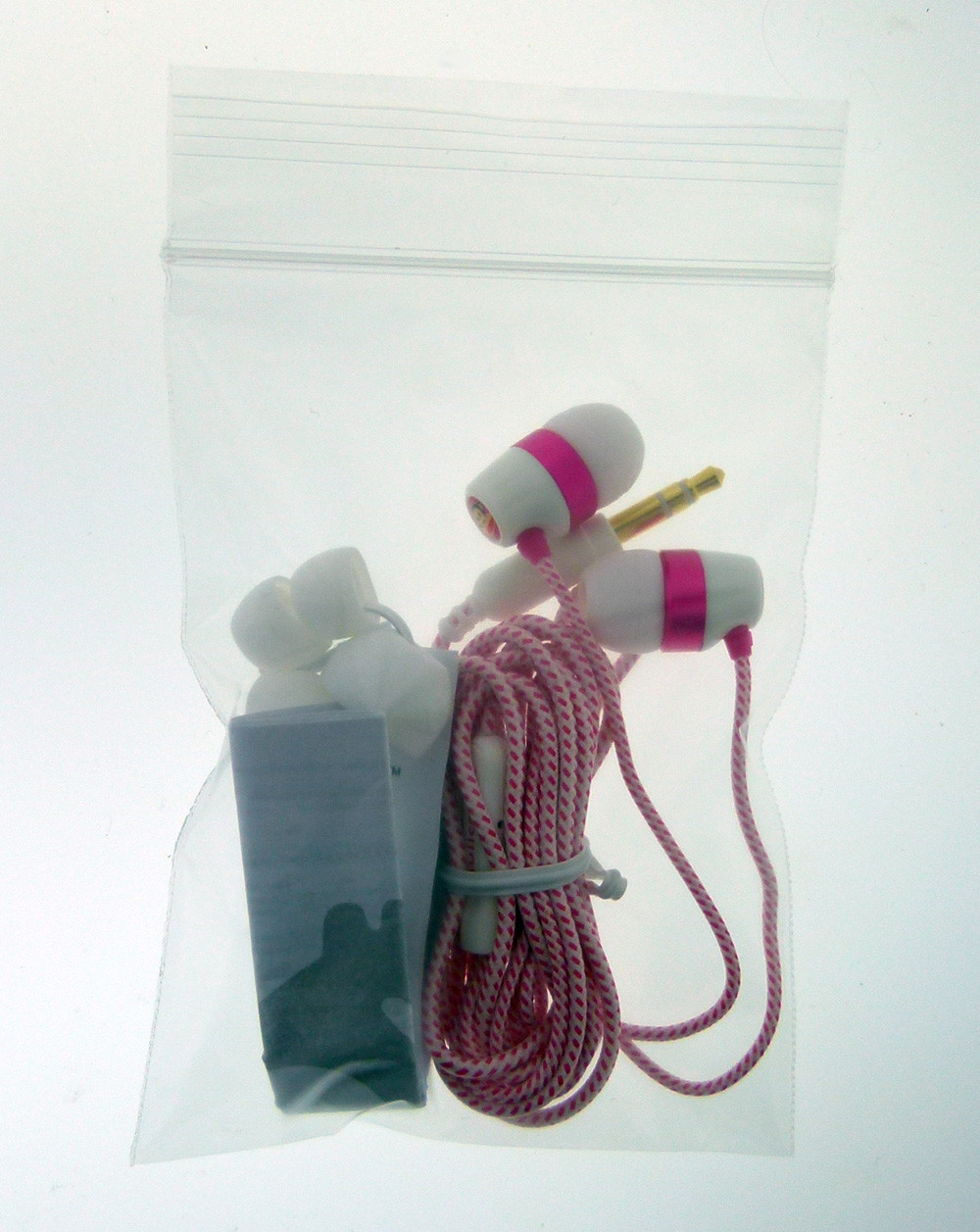 Skullcandy Paul Frank Riot 11mm Earbuds in White and Pink Brand New