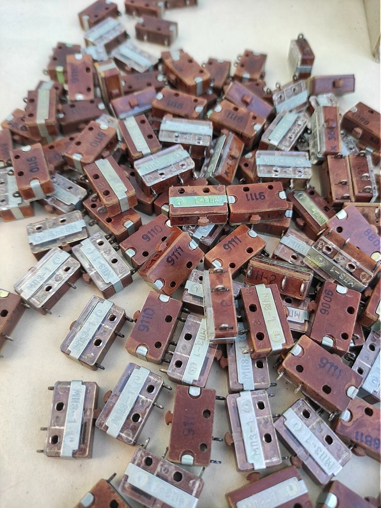 20x MP3-1 USSR Microswitch Silver Plated Contacts NOS