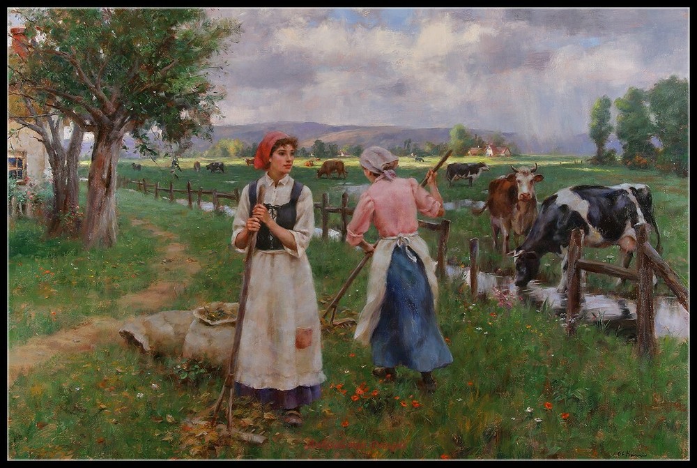 Chart Needlework Crafts DIY - Counted Cross Stitch Patterns - Farm Work