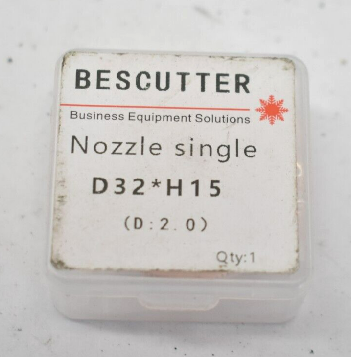 Bescutter Nozzle Double Fiber Laser Head Tool D32 H15 For Raytools Pack