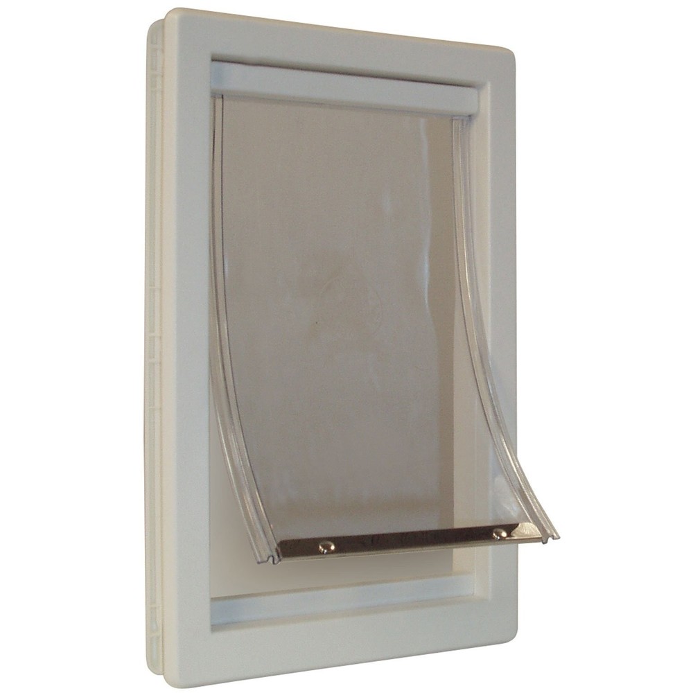 Medium 7x11 Cat Door with Telescoping Frame Impact Resistant Flap Easy Install