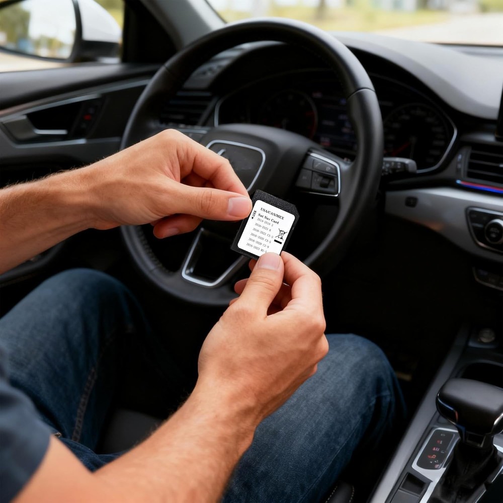 Upgraded Navigation SD Card with Latest Maps Version Compatible with 3 6 CX-3 CX