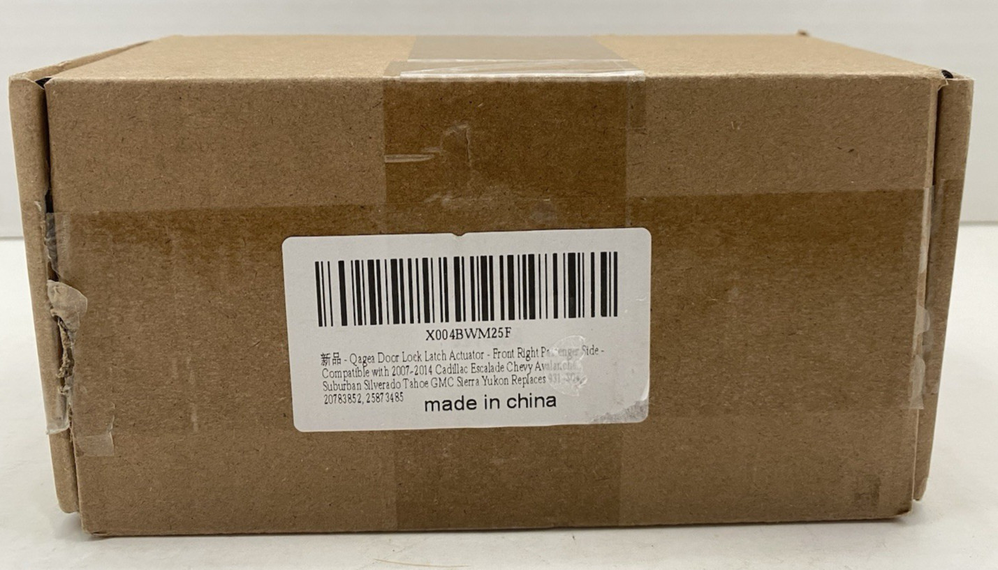 QAGEA RIGHT DOOR LOCK LATCH ACTUATOR FOR 2007-2014 CHEVY & GMC MODELS