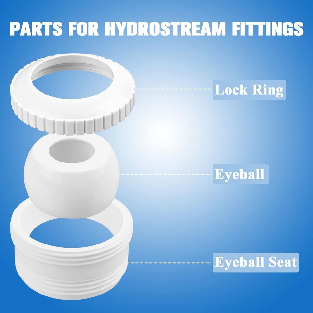 5pcs For Hayward SP1419D Pool Spa Directional Flow Hydrostream Return Jet