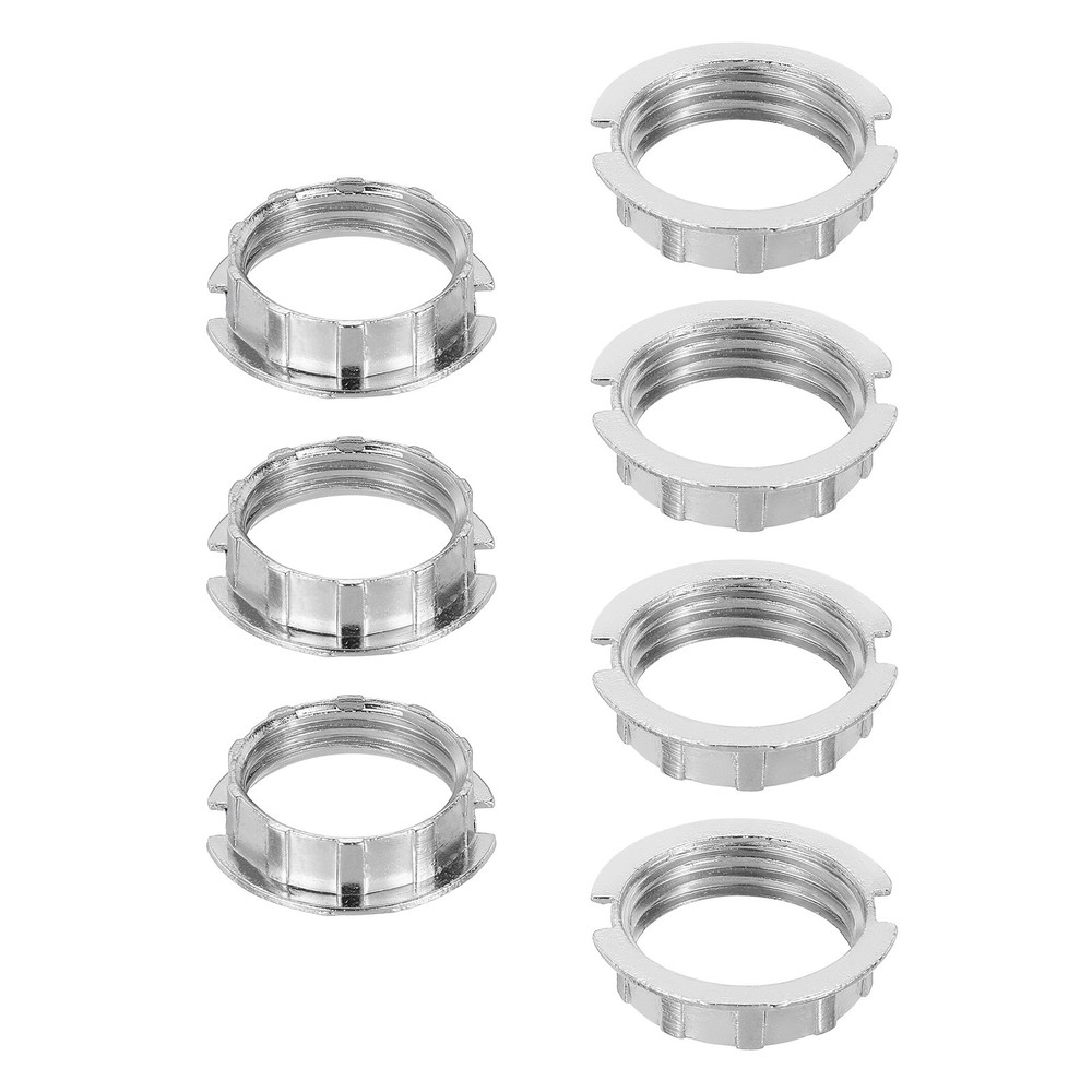 7 Pcs G9 Light Socket Rings Metal for 3/4in Thread Diameter G9 Socket(Small)