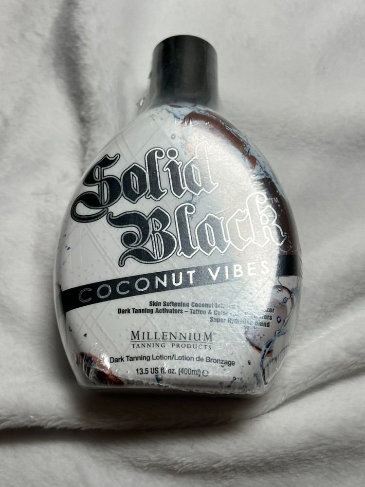 Solid Black Tanning Lotion