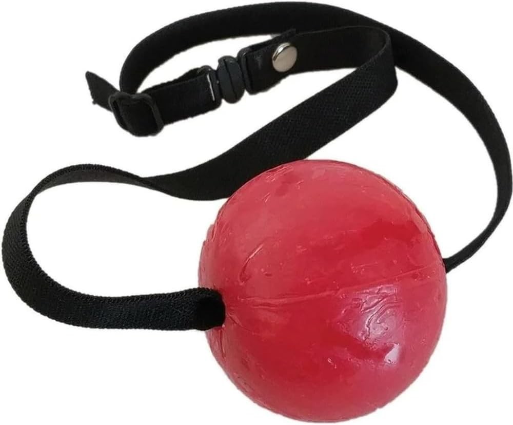 Candy Ball Gag - Strawberry 2.4 Oz