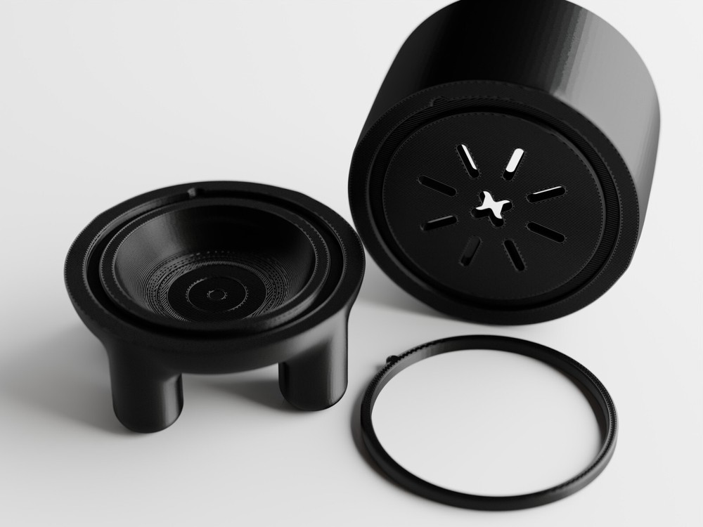 Smooth Planter Melo ---------Black