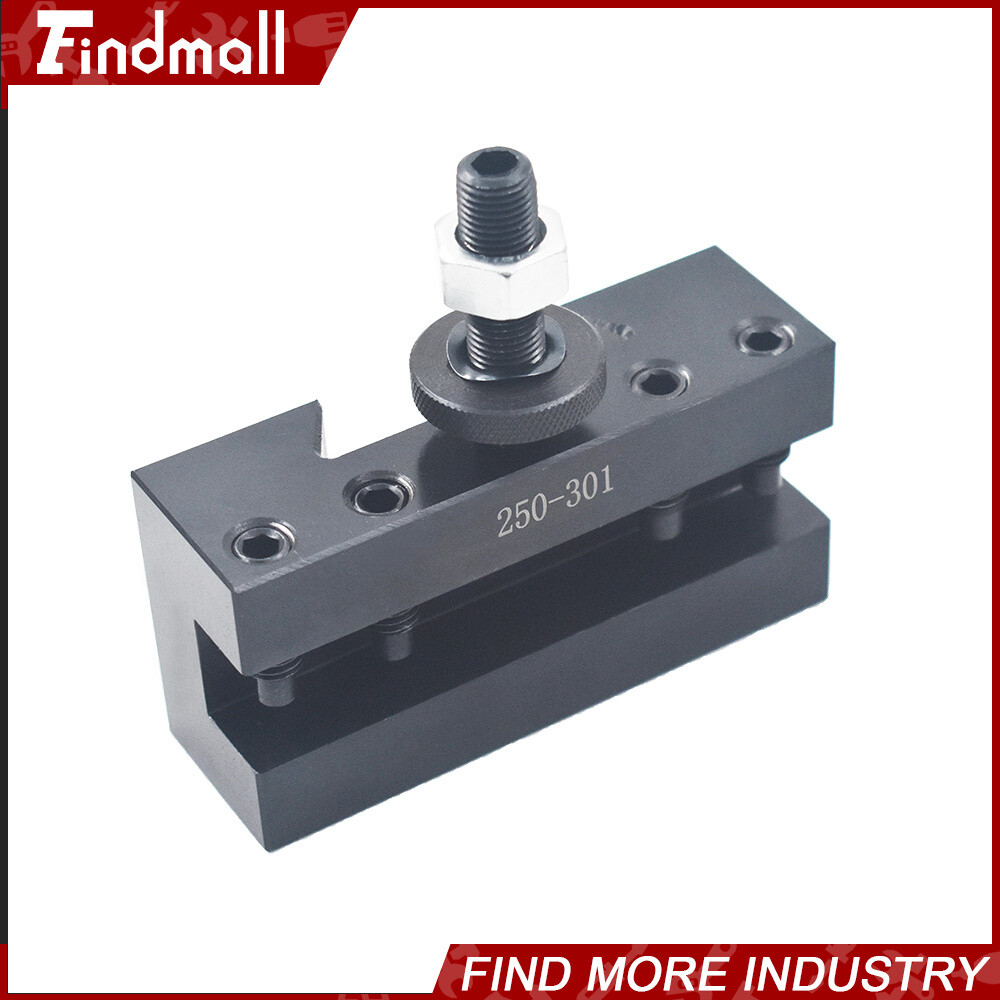 Findmall 2PCS CXA #1 Quick Change 250-301 Tool Post Turning & Facing Holder