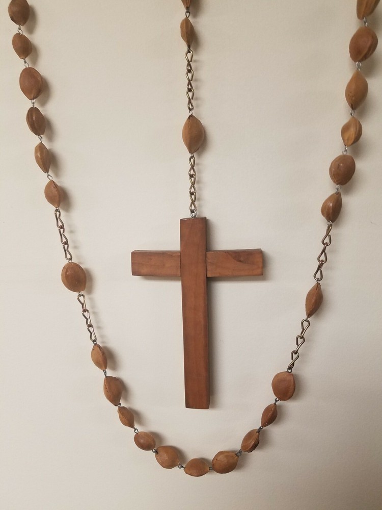 Handmade Apricate Stone Wall Rosary