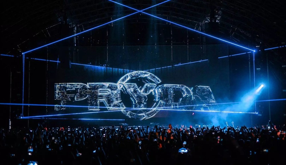 High-tech 1.5x1m 3d outdoor holographic mesh projection screen