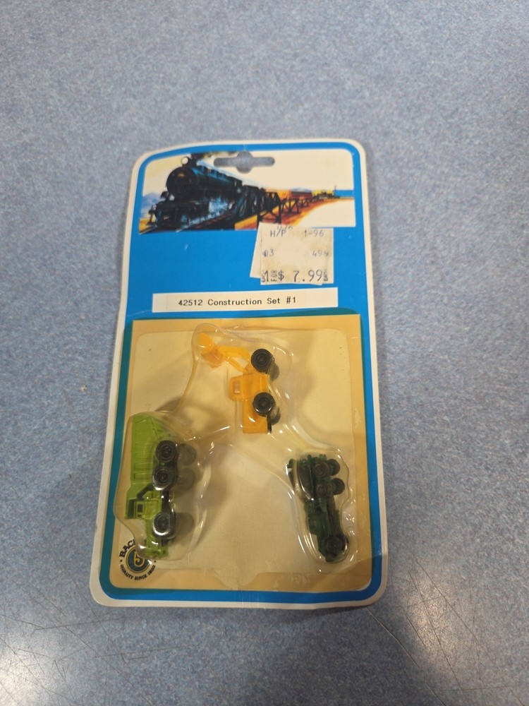 Bachmann N Scale Construction Set #1 #42512 For Train, Set Layout Scenery