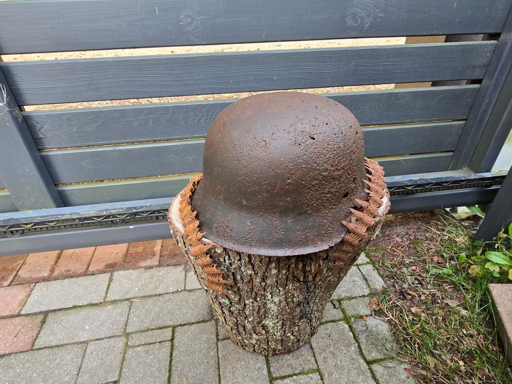 WW2 Accessories from the German bunker relic.