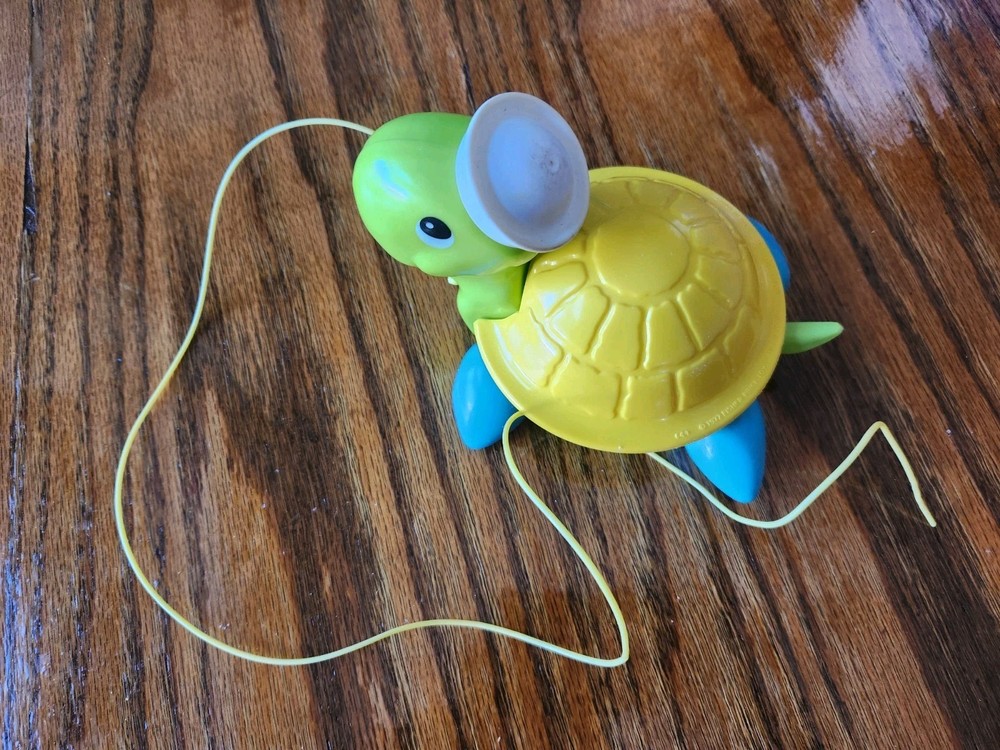 Fisher Price, Turtle Pull Along Toy, 1977