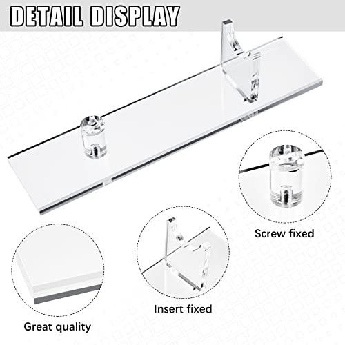 2-Piece Knife Display Stand - Fixed Blade Holder for Collection, Rustic Home Dec