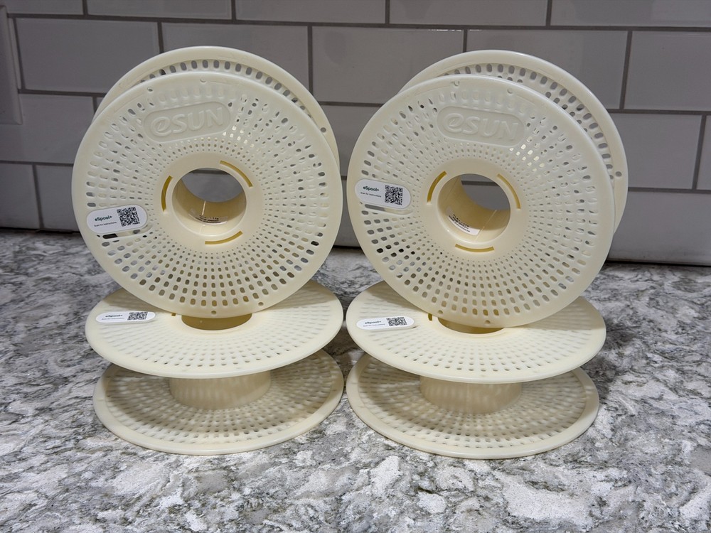 eSun eSpool+ filament spool for refillament refills 4 pack