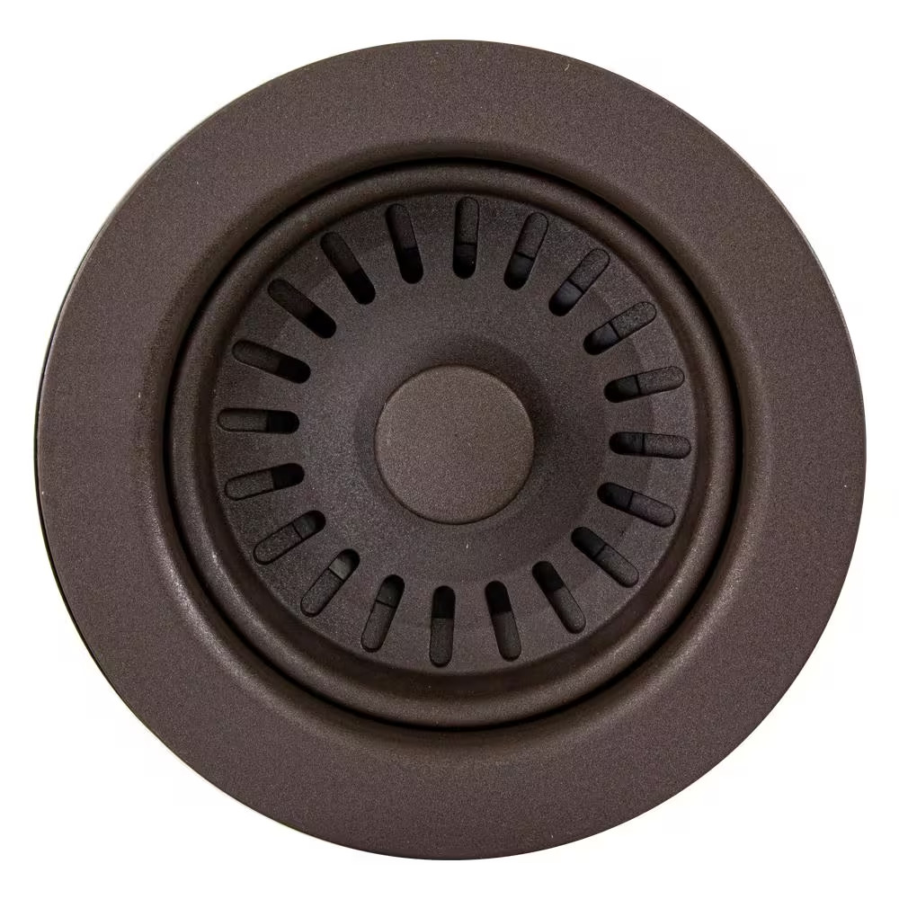 3.5 In. Plastic Strainer in Espresso