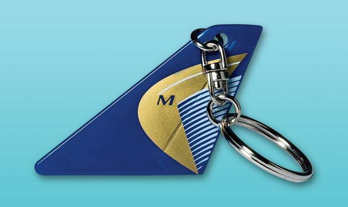 Daron Midwest Airlines Keychain