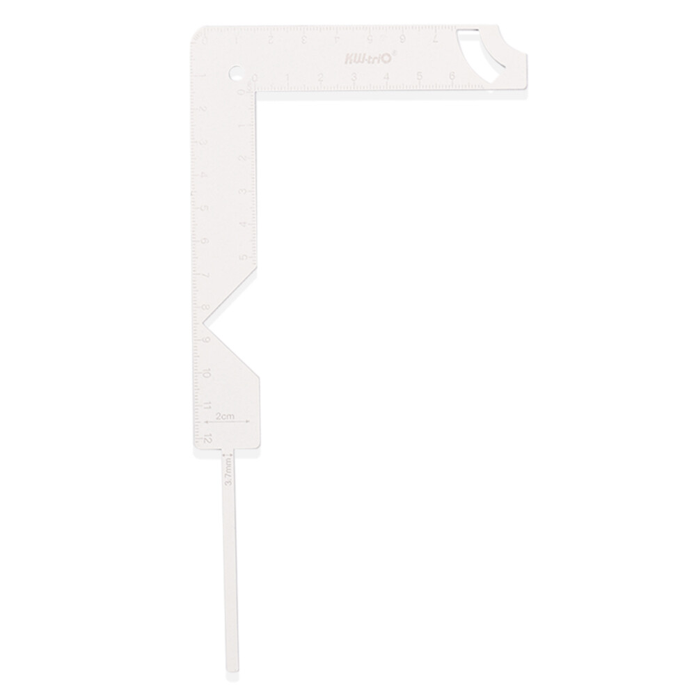 Book Cover Guide Metal Bookbinding Tool DIY Making Book Auxiliary I8M2