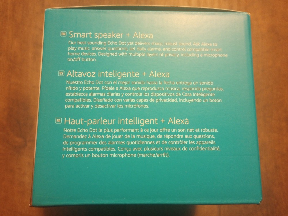 Amazon Echo Dot Alexa 5th Gen. Smart Speaker - Charcoal - New/Sealed