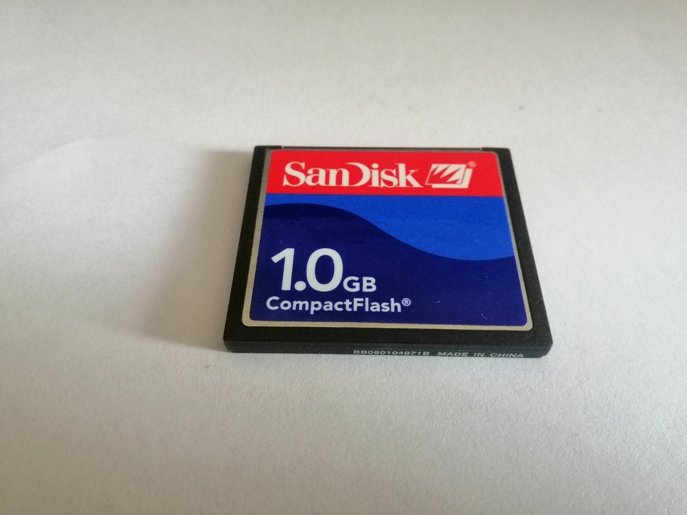sandisk 1GB CF Memory CARD compact flash card SDCFJ/SDCFB