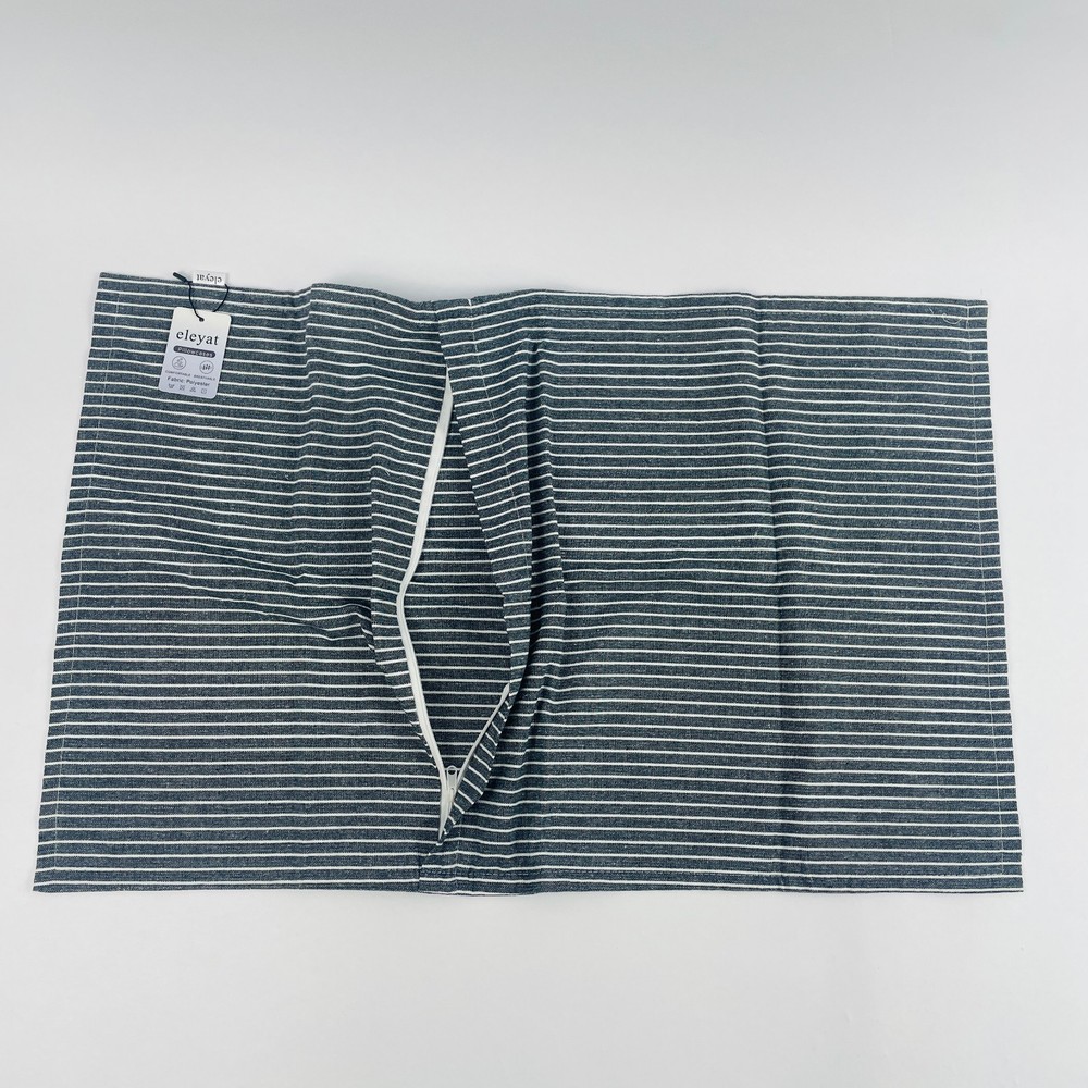 eleyat Polyester Fiber Pillow Case 1 Pack Striped Pillowcase