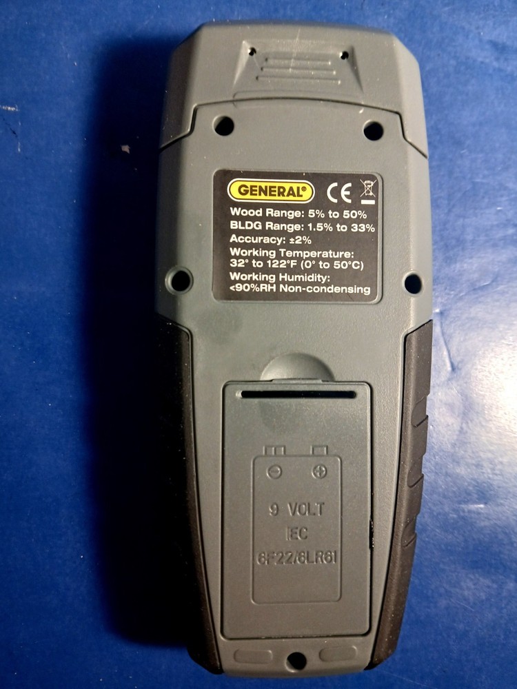 General Tools MMD4E Moisture Meter (Digital - Pin Type) Free ship!
