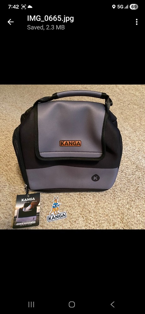 Kanga kase mate cooler 12 pack top handle