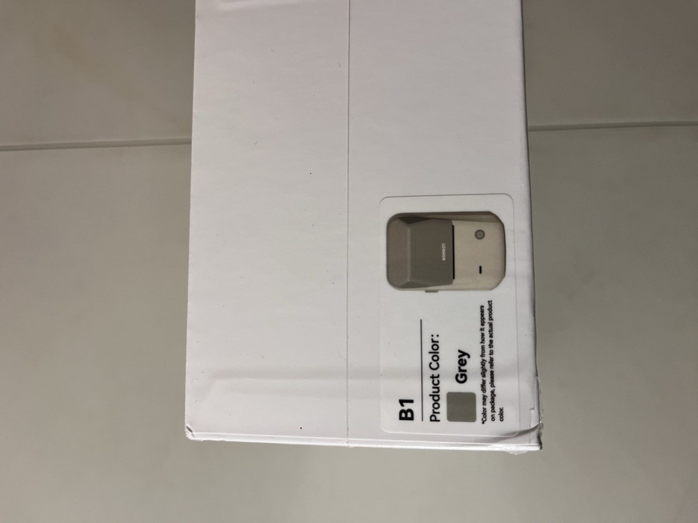 NIIMBOT B1 Bluetooth Thermal Label Printer Portable Smart Label Maker NEW