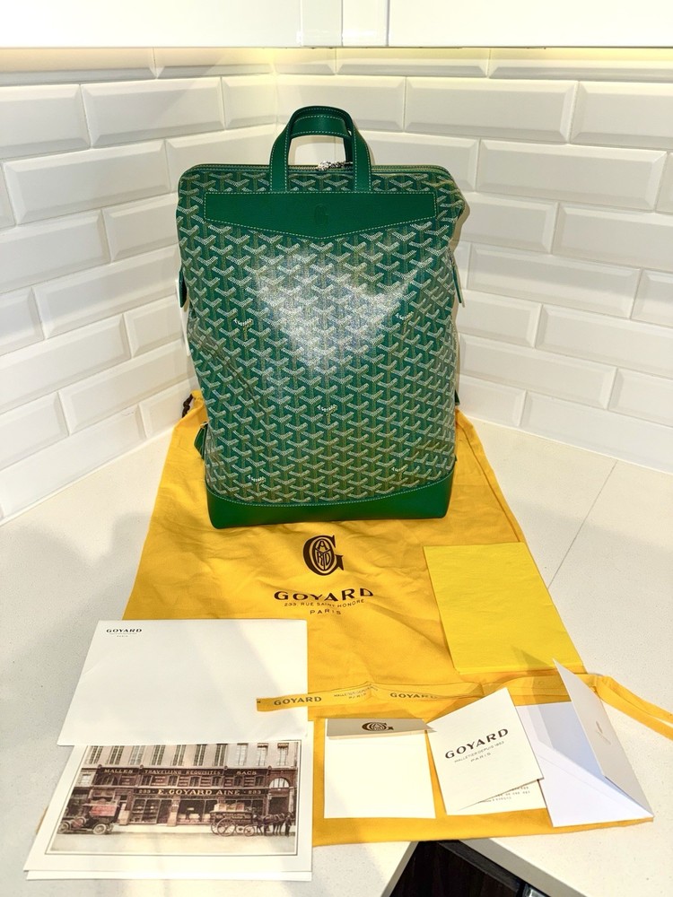 New Goyard Cisalpin Backpack Green