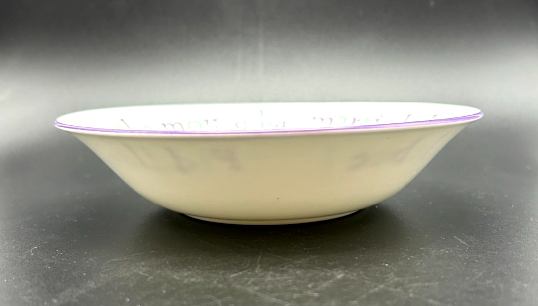 Hamilton & Inches Edinburgh 3-Pc Bone China Children's Dining Set ~ Bagpiper Cat