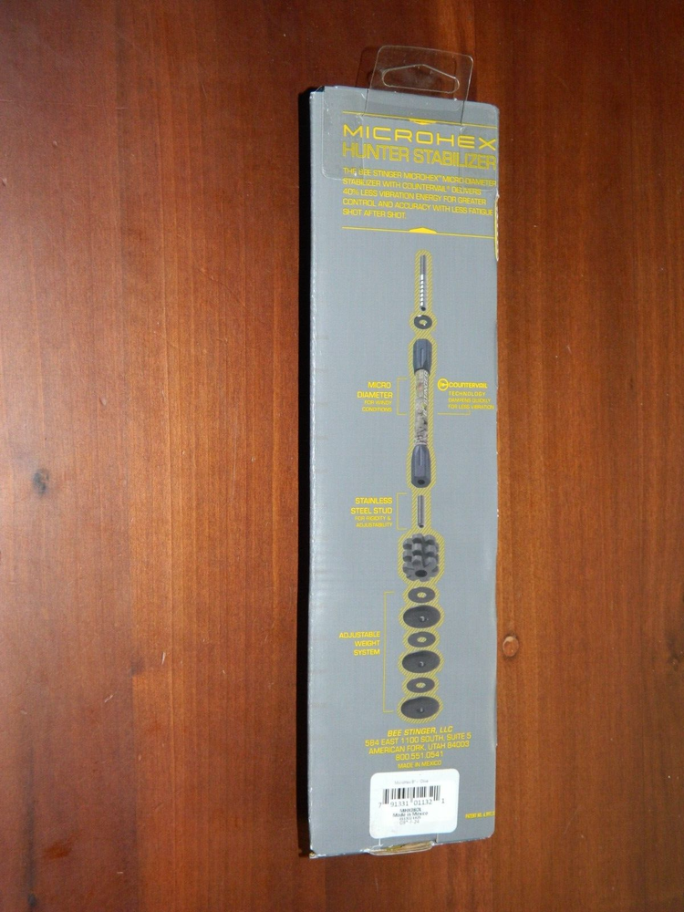 Bee Stinger MicroHex 8" Stabilizer in Olive Green- B Stinger