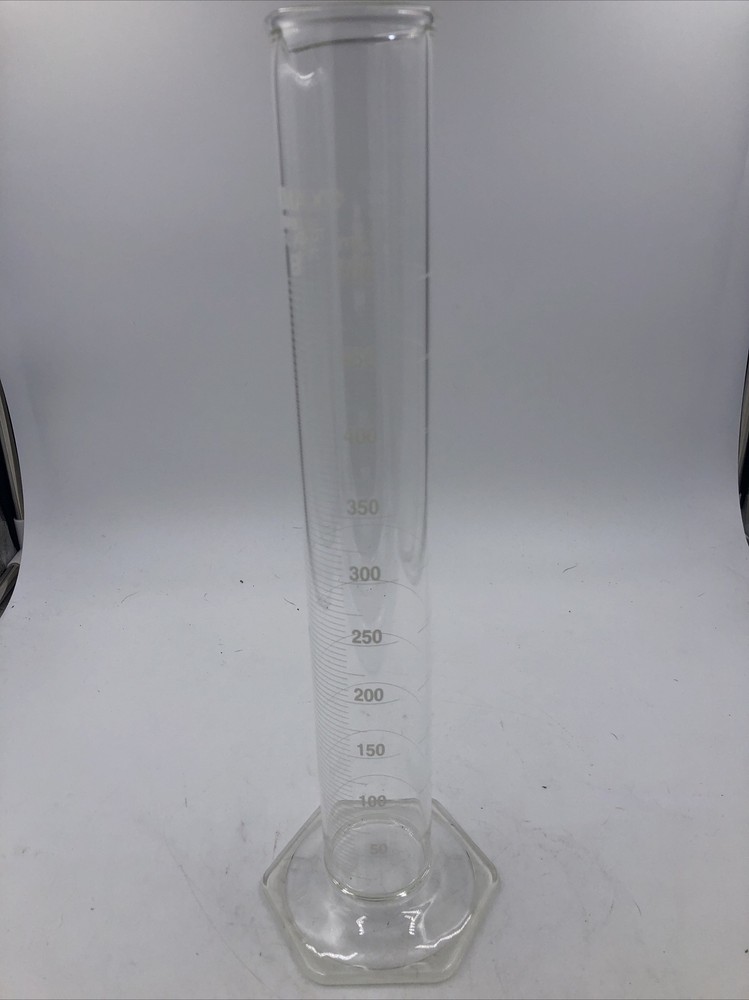 8QTY - KIMBLE 20024-500 Graduated Cylinder 500mL Glass Clear