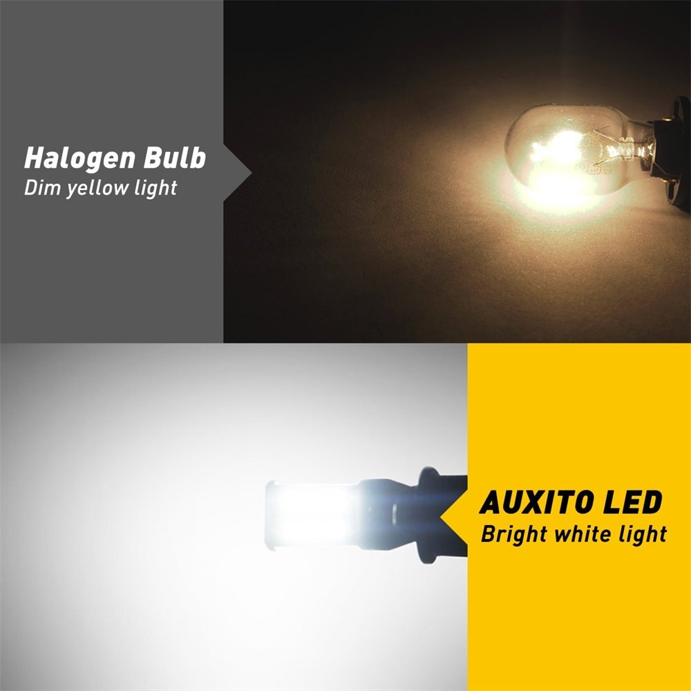 LED Backup Reverse Light Bulbs 921 912 T15 Super Bright Canbus Error Free AUXITO