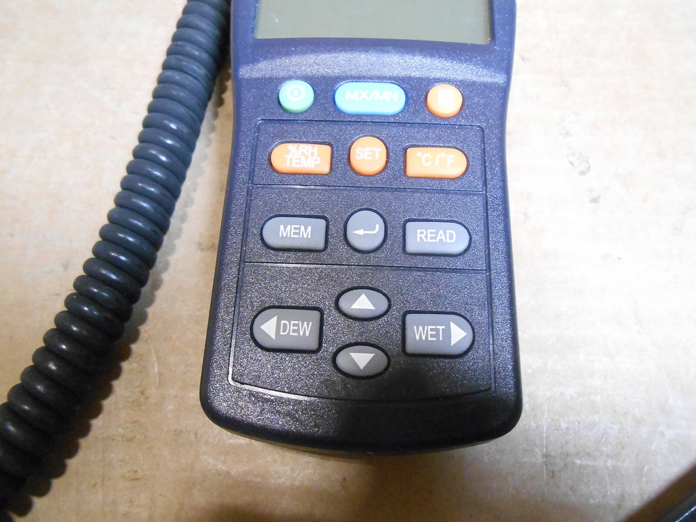 EXTECH 25 EASY VIEW HYGRO-THERMOMETER DATALOGGER