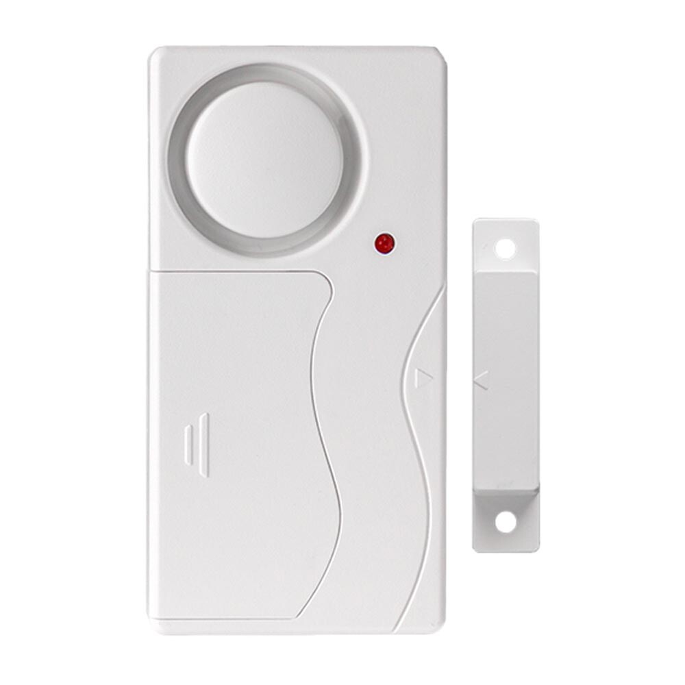 Wireless Door Burglar Security Alarm Magnetic Sensor with Remote Control 2 Set