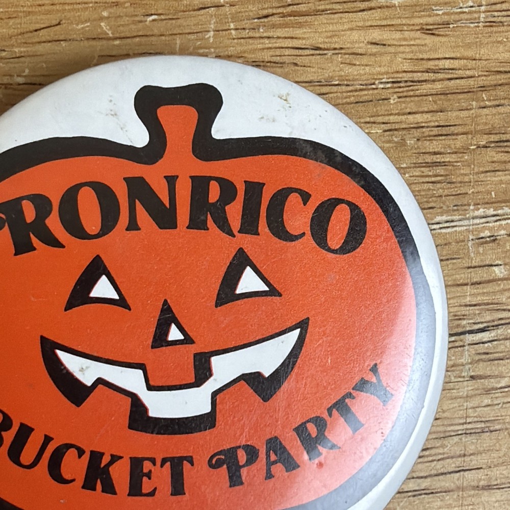 ronrico bucket party button