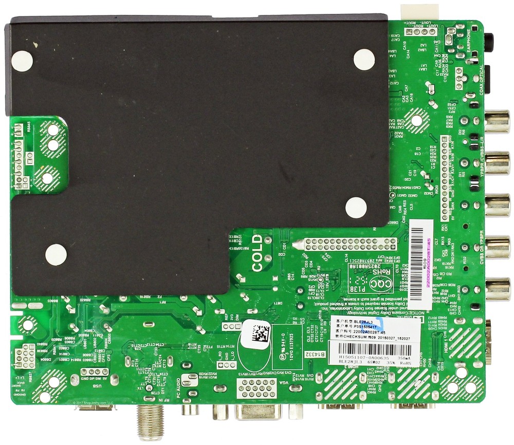 Element 22002A0028T-45 Main Board/Power Supply for ELEFT281 (SEE NOTE)