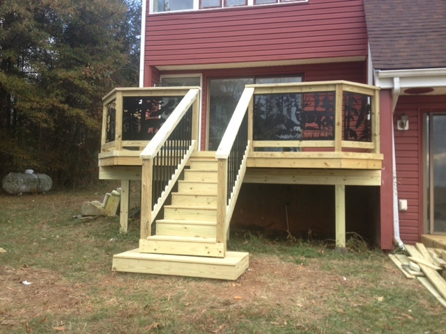 Buck railing insert - Kodiak Metal Works - Deck, Porch, railing, loft