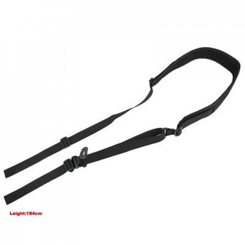 TMC Quick Adjustable Padded 2 Point Sling (Black) TMC3019-BK