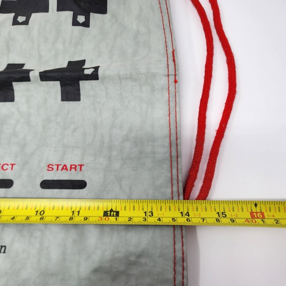 8bitdo Drawstring Bag Gamepad Design Gray Red E3 2019 Swag Gaming Accessories