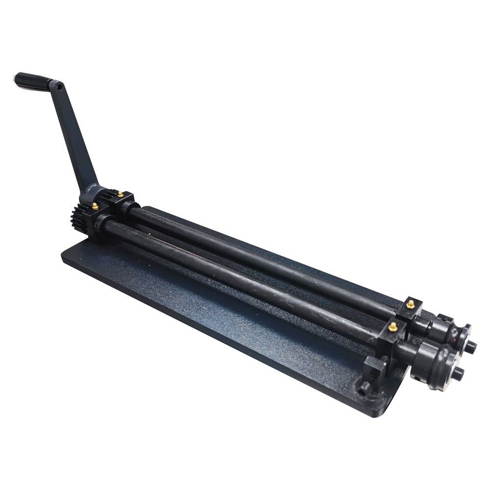 Hand Winding Machine Metal Bead Roller Create Channels Forming Machine 6 Rollers