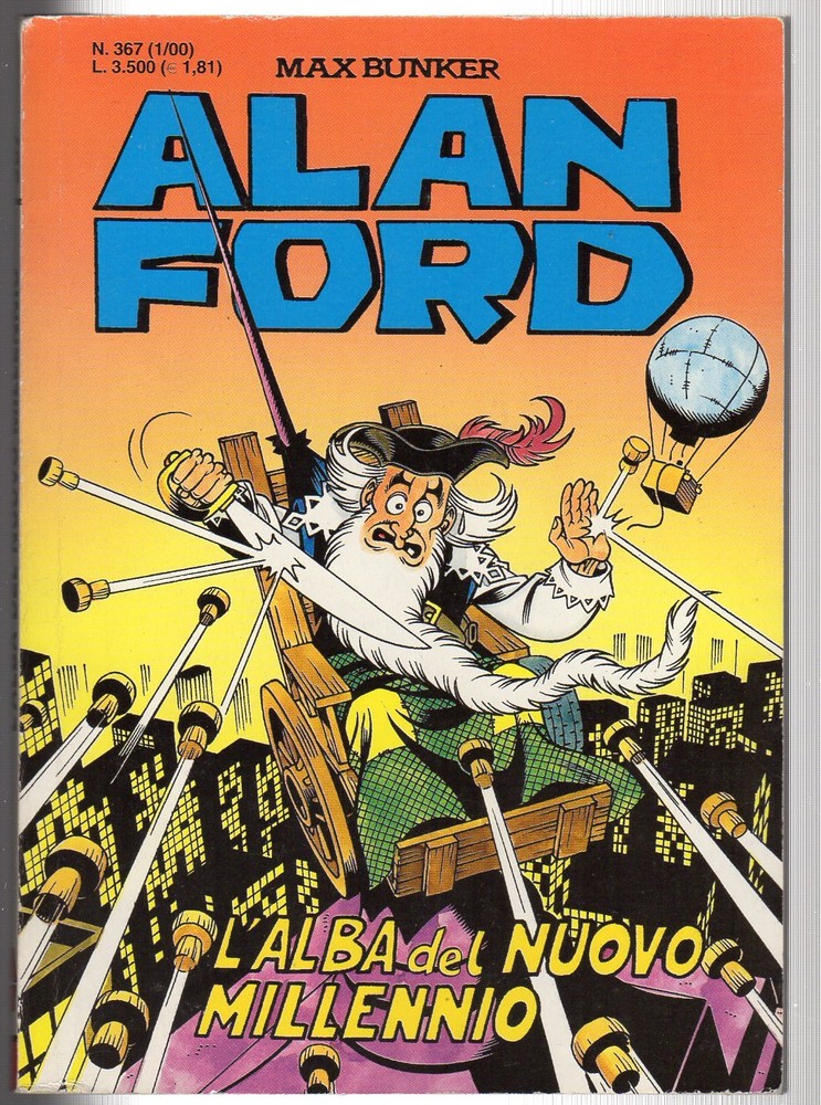 Alan Ford Max Bunker Comic Book Number 367